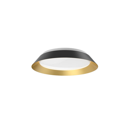 Jasper LED Flush Mount Black/Gold