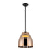 Kuzco Lighting - PD62012-BK/CP - LED Pendant - Trinity - Black/Copper