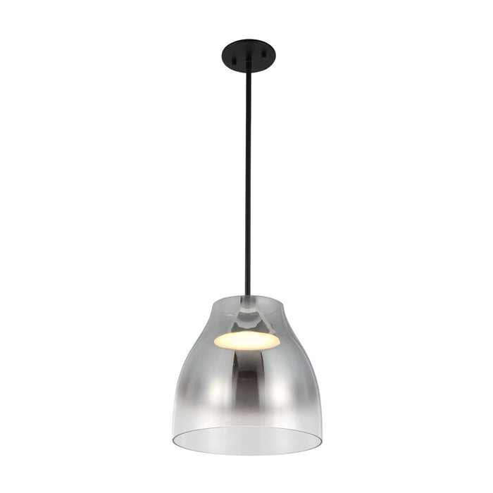 Kuzco Lighting - PD62012-BK/SM - LED Pendant - Trinity - Black/Smoked
