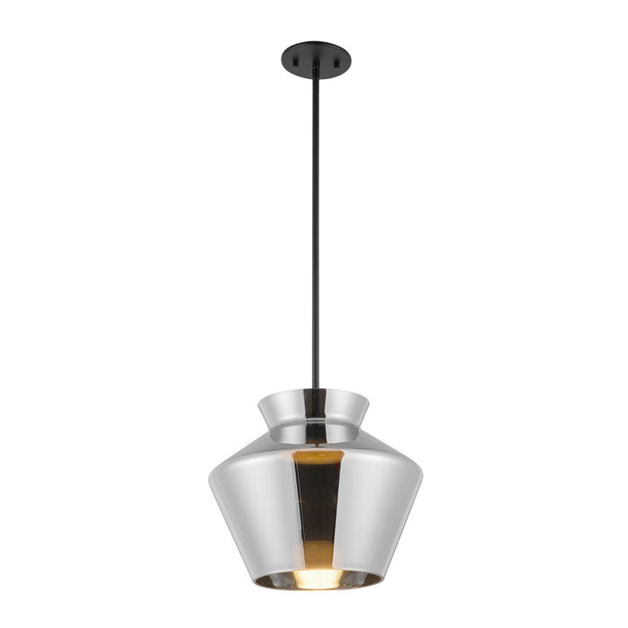 Kuzco Lighting - PD62013-BK/CH - LED Pendant - Trinity - Black/Chrome