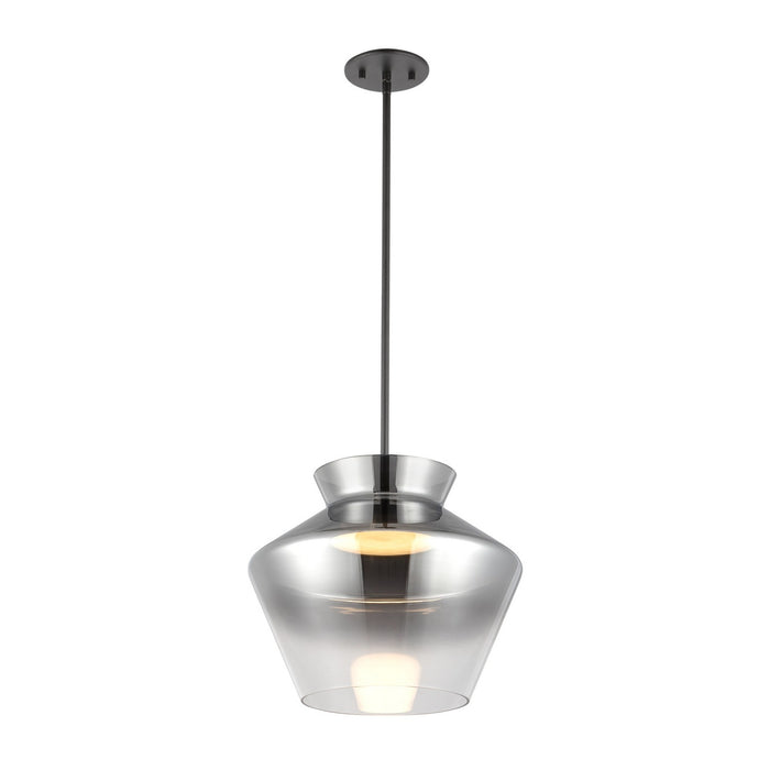 Kuzco Lighting - PD62013-BK/SM - LED Pendant - Trinity - Black/Smoked