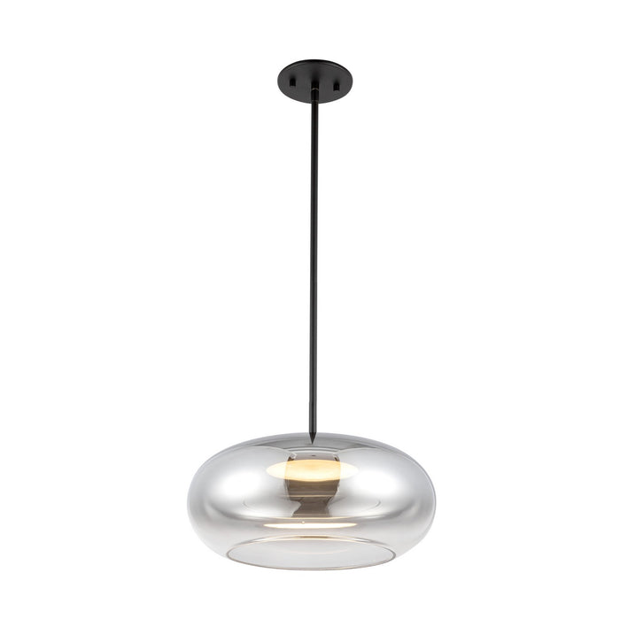 Kuzco Lighting - PD62014-BK/CH - LED Pendant - Trinity - Black/Chrome