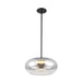 Kuzco Lighting - PD62014-BK/CH - LED Pendant - Trinity - Black/Chrome