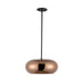 Kuzco Lighting - PD62014-BK/CP - LED Pendant - Trinity - Black/Copper