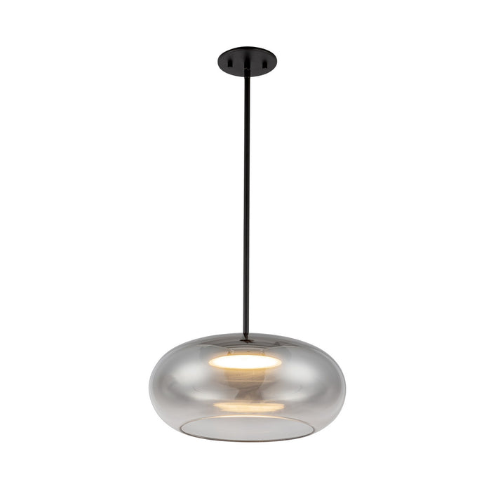 Kuzco Lighting - PD62014-BK/SM - LED Pendant - Trinity - Black/Smoked