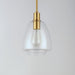 Maxim - 11112CLSBR - One Light Pendant - Babylon - Satin Brass