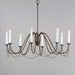 Maxim - 12168CHB - Eight Light Chandelier - Plumette - Chestnut Bronze