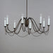 Maxim - 12168CHB - Eight Light Chandelier - Plumette - Chestnut Bronze