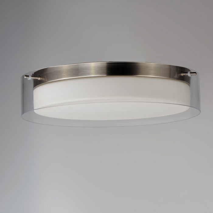 Maxim - 12286CLSWSN - LED Flush Mount - Duo - Satin Nickel
