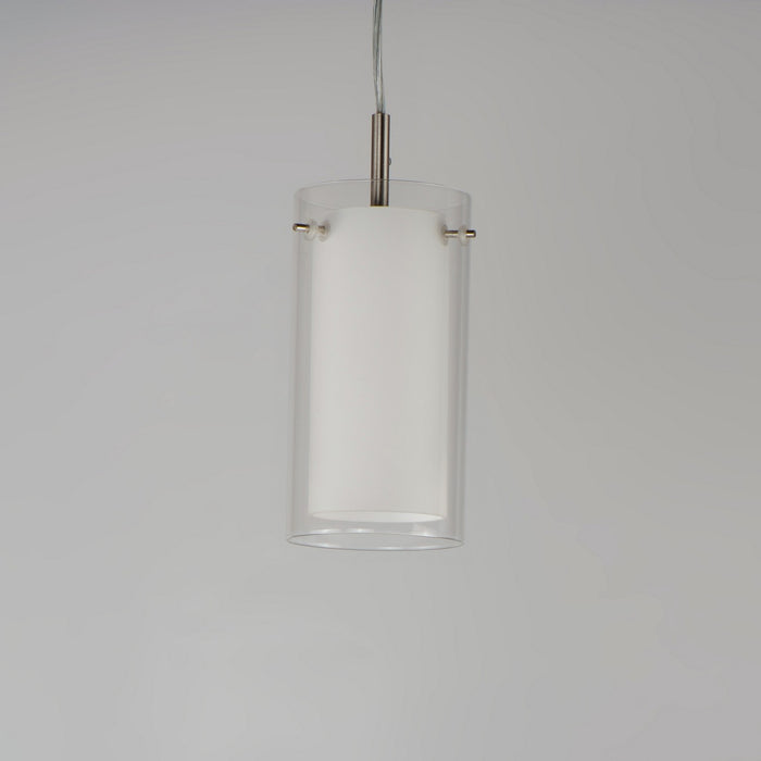 Maxim - 12289CLSWSN - LED Mini Pendant - Duo - Satin Nickel
