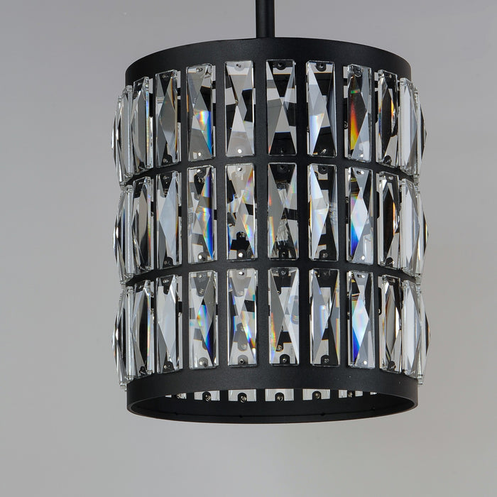 Maxim - 21819BCBK - One Light Mini Pendant - Madeline - Black