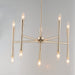 Maxim - 24625SN - Ten Light Chandelier - Rome - Satin Nickel