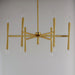 Maxim - 24626SBR - 12 Light Chandelier - Rome - Satin Brass
