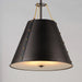 Maxim - 25164OIAB - Three Light Pendant - Trestle - Oil Rubbed Bronze / Antique Brass