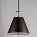 Maxim - 25164OIAB - Three Light Pendant - Trestle - Oil Rubbed Bronze / Antique Brass