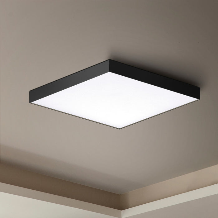 Maxim - 57675WTBK - LED Flush Mount - Trim - Black