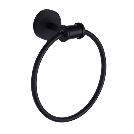 Canarm - BA102A07BK - Towel Ring - Carson - Black