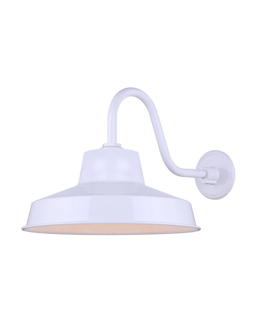 Canarm - BL14WACWH - One Light Outdoor Lantern - Barn Light - White