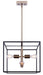 Canarm - ICH1069A04BKG15 - Four Light Chandelier - Bodie - Matte Black And Gold