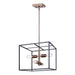 Canarm - ICH1069A04BKG15 - Four Light Chandelier - Bodie - Matte Black And Gold