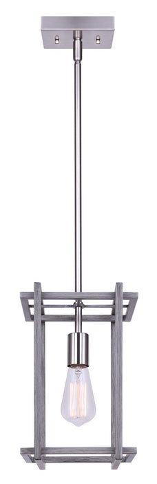 Canarm - IPL1066A01BNB - One Light Pendant - Carli - Brushed Nickel