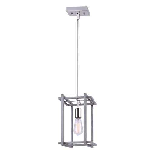 Canarm - IPL1066A01BNB - One Light Pendant - Carli - Brushed Nickel
