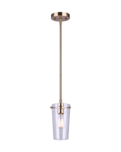 Vivien One Light Pendant Gold