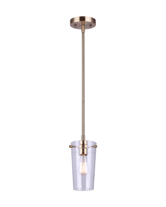 Canarm - IPL1080A01GD - One Light Pendant - Vivien - Gold