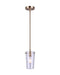 Canarm - IPL1080A01GD - One Light Pendant - Vivien - Gold