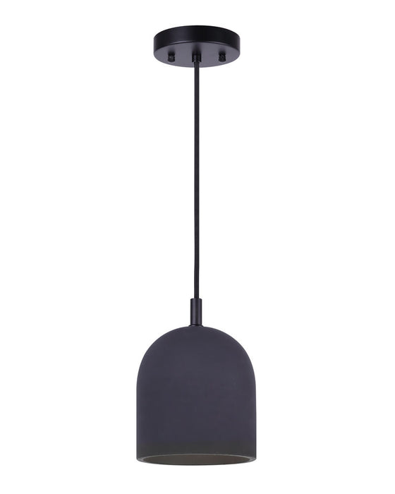 Canarm - IPL729B01BK6 - One Light Pendant - Jack - Black