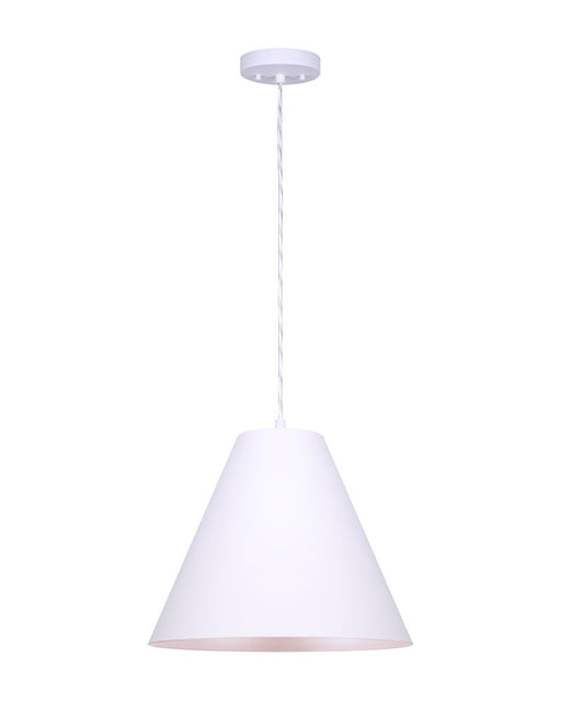 Canarm - IPL730B01WH - One Light Pendant - Mali - White