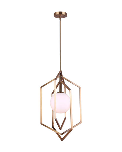 Valen One Light Pendant Gold