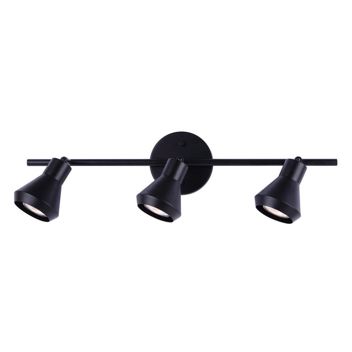Canarm - IT1020A03BK10 - Three Light Track Lighting - Byck - Black