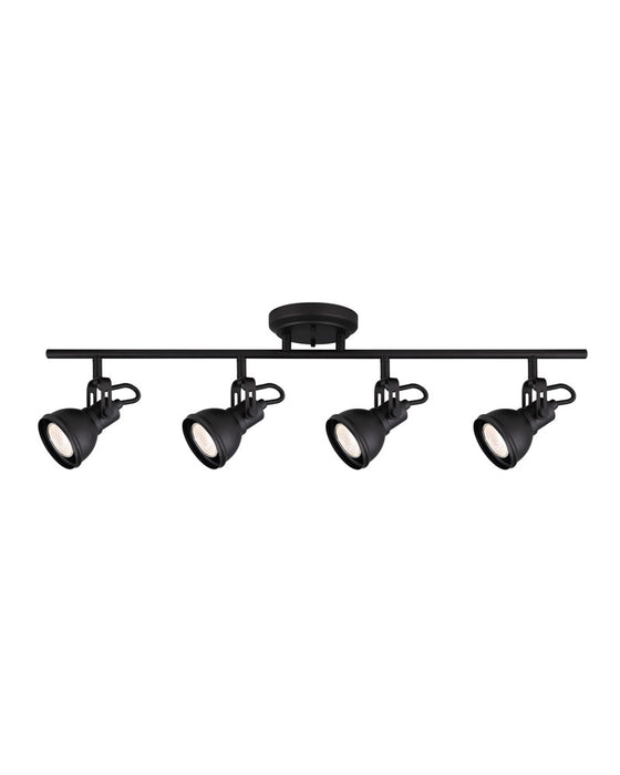 Canarm - IT622A04BK10 - Four Light Track - Polo - Black