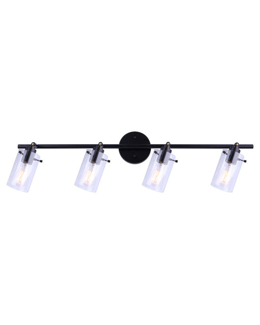 Canarm - IT759A04BK - Four Light Track Lighting - Joni - Black