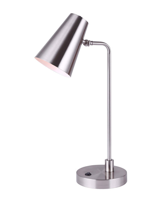Canarm - ITL1056A22BN - One Light Table Lamp - Orli - Brushed Nickel