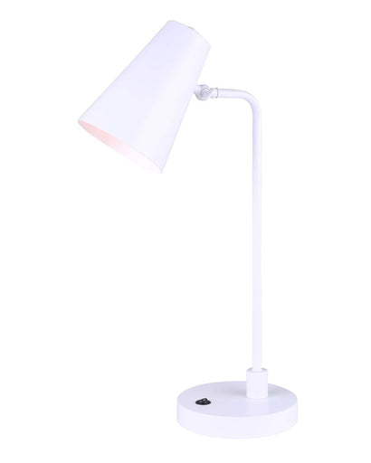 Orli One Light Table Lamp White
