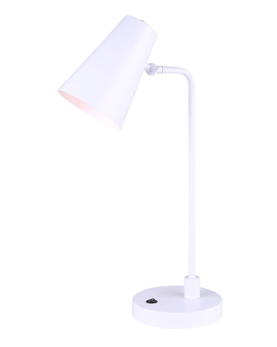 Canarm - ITL1056A22WH - One Light Table Lamp - Orli - White