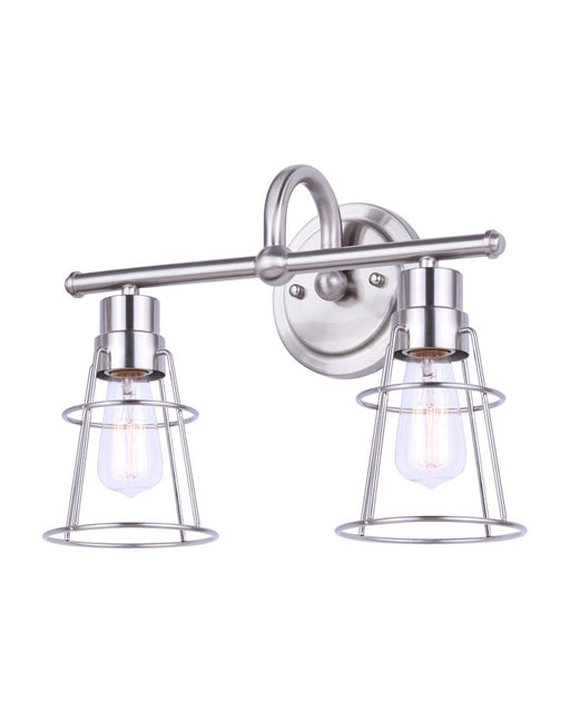 Canarm - IVL1053A02BN - Two Light Vanity - Dree - Brushed Nickel