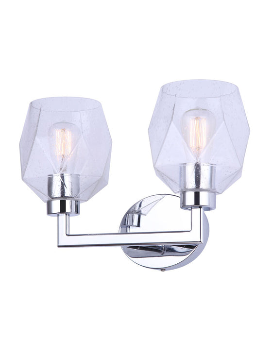 Canarm - IVL1070A02CH - Two Light Vanity - Lenci - Chrome