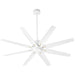 Quorum - 3-112-6 - 56"Ceiling Fan - Fleet - White