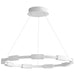 Quorum - 3-23-6 - LED Pendant - Dieter - White