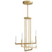 Quorum - 3-24-40 - LED Chandelier - Lustre - Aged Brass