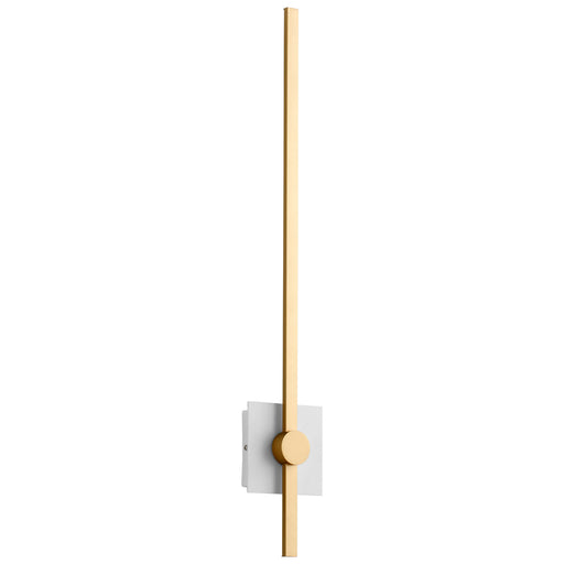 Quorum - 3-51-650 - LED Wall Sconce - Zora - White|Industrial Brass