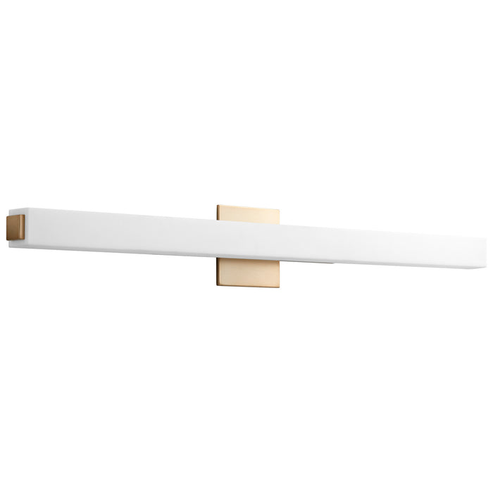 Quorum - 3-555-40 - LED Vanity - Adelphi - Aged Brass
