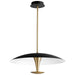 Quorum - 3-647-1540 - LED Pendant - Spacely - Black|Aged Brass