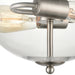 ELK Home - CN280282 - Two Light Semi Flush Mount - Astoria - Brushed Nickel