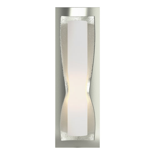 Dune One Light Wall Sconce Sterling