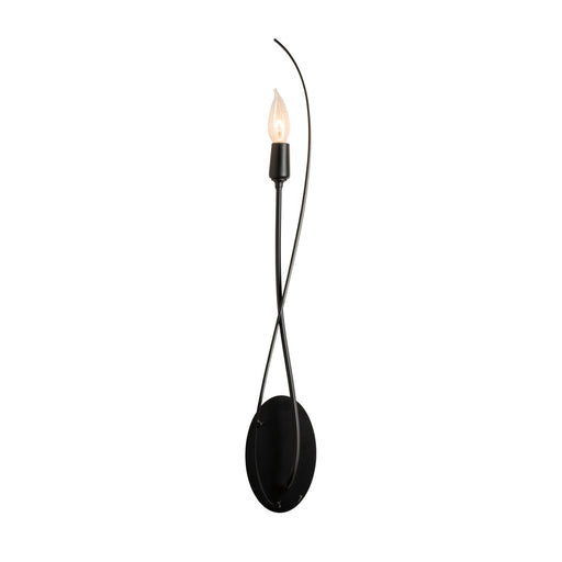Hubbardton Forge - 209120-SKT-10 - One Light Wall Sconce - Willow - Black