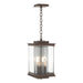 Hubbardton Forge - 356840-SKT-75-81-ZM0703 - Four Light Outdoor Lantern - Kingston - Coastal Bronze
